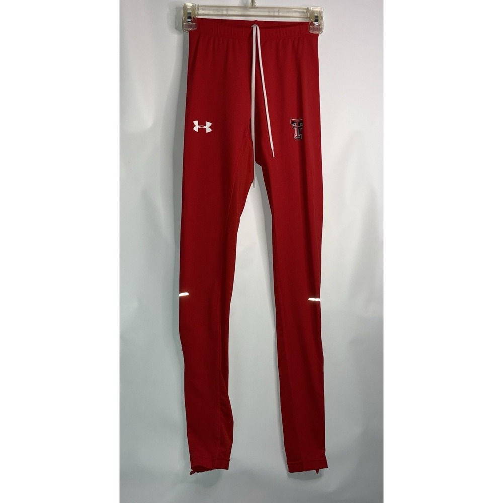 Texas Tech Red Raiders Under Armour Running Tights Women's Size Small Ankle Zip
